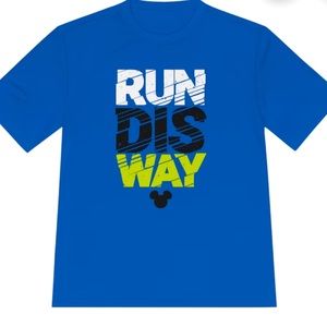 RunDisney Disney Men’s Running Tee “Run Dis Way”